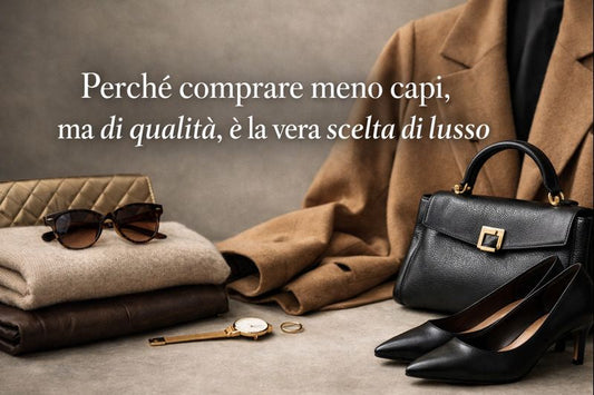 Perché comprare meno capi, ma di qualità, è la vera scelta di lusso