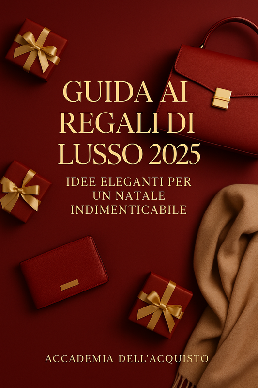 Guida ai Regali di Lusso 2025: Idee Eleganti per un Natale Indimenticabile – A Cura di Accademia dell’Acquisto